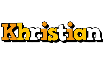 Khristian cartoon logo