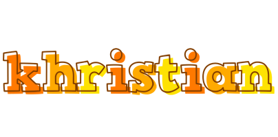 Khristian desert logo