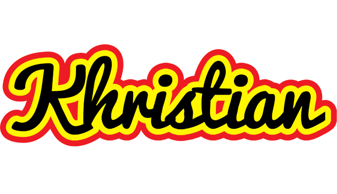 Khristian flaming logo