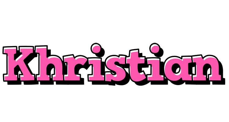 Khristian girlish logo