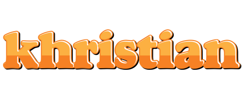 Khristian orange logo