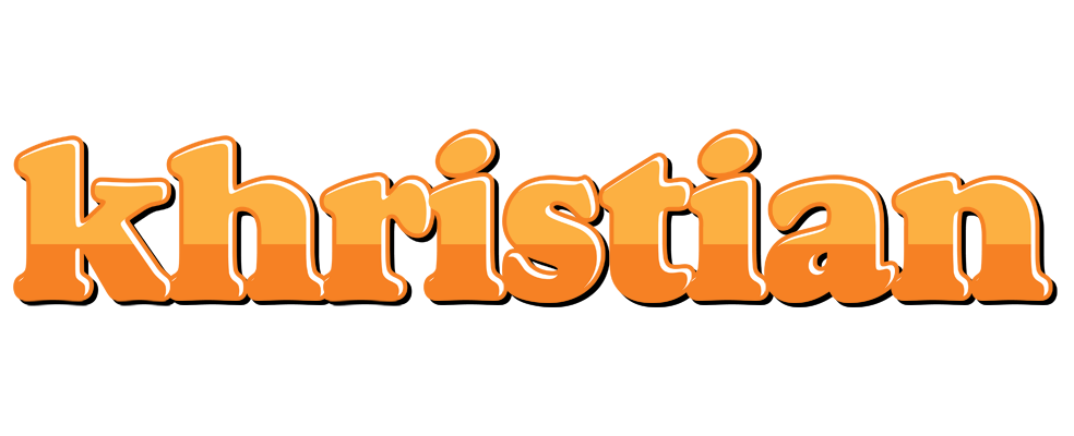 Khristian orange logo