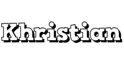 Khristian snowing logo