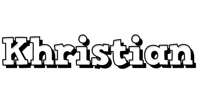 Khristian snowing logo