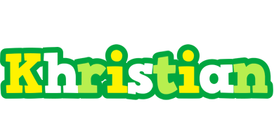 Khristian soccer logo