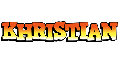 Khristian sunset logo