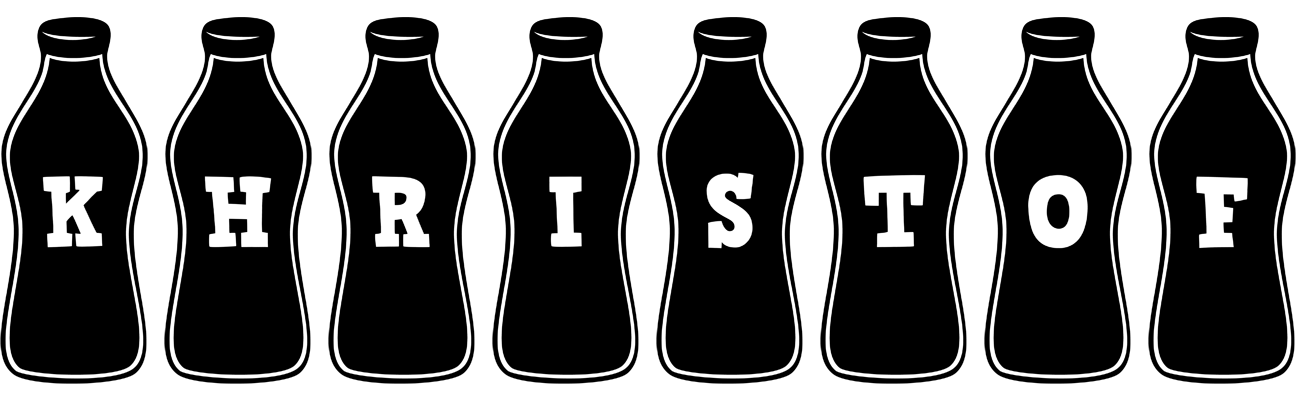 Khristof bottle logo