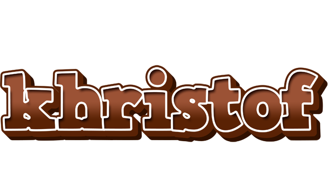 Khristof brownie logo