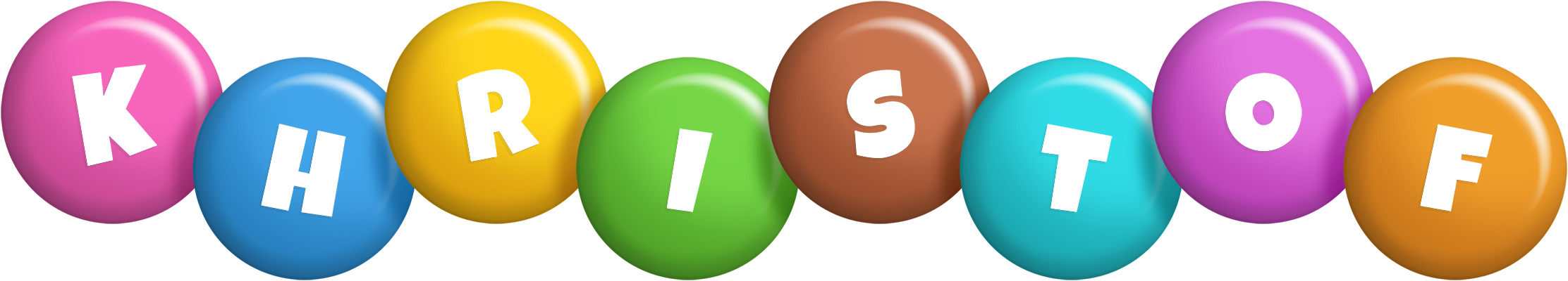 Khristof candy logo