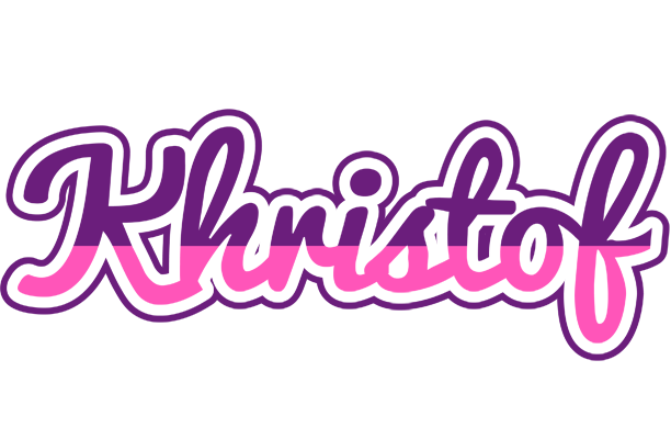 Khristof cheerful logo