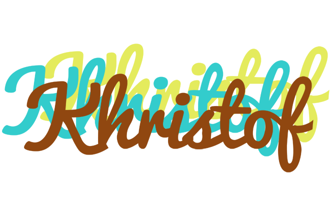 Khristof cupcake logo