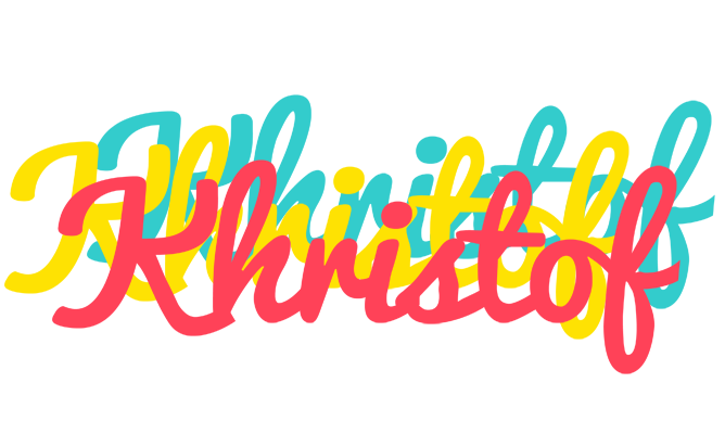 Khristof disco logo