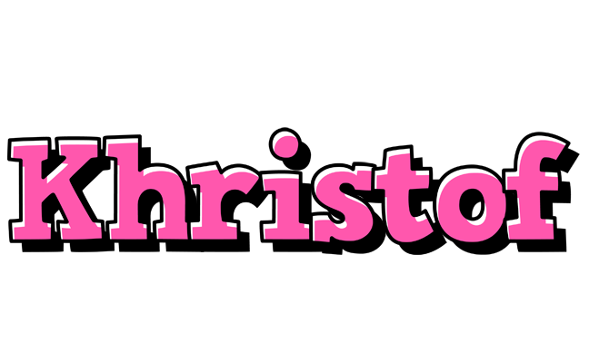 Khristof girlish logo