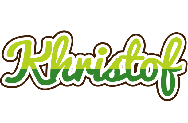 Khristof golfing logo