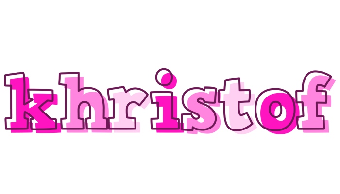 Khristof hello logo
