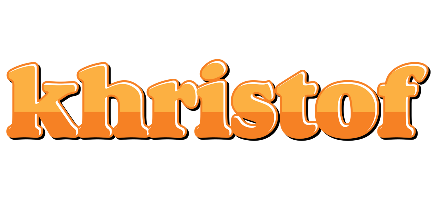 Khristof orange logo