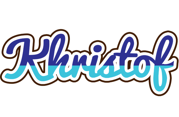 Khristof raining logo