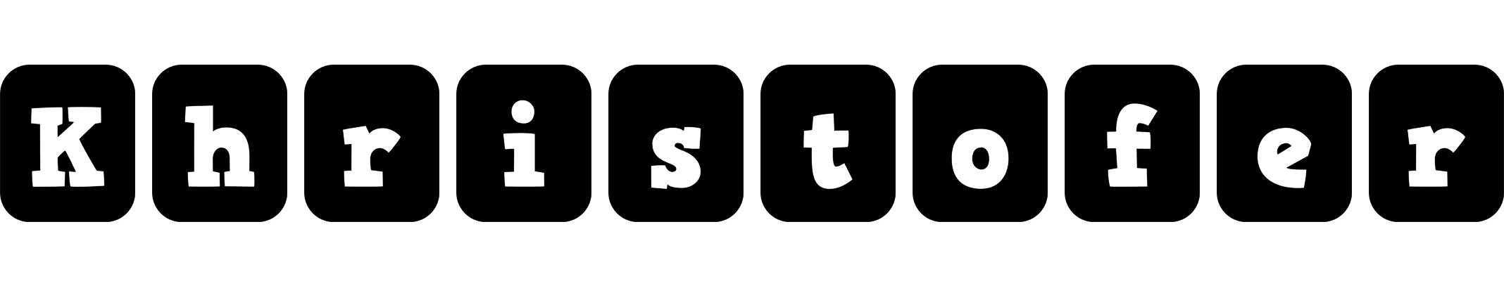 Khristofer box logo