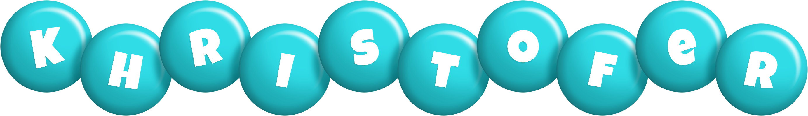Khristofer candy-azur logo