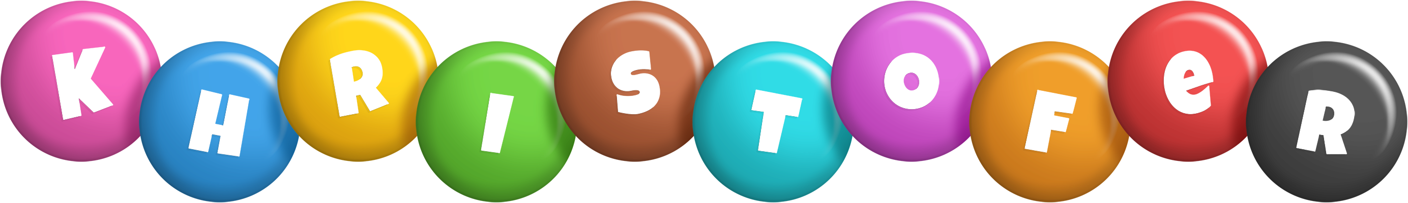 Khristofer candy logo