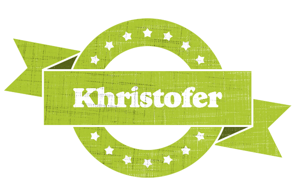 Khristofer change logo