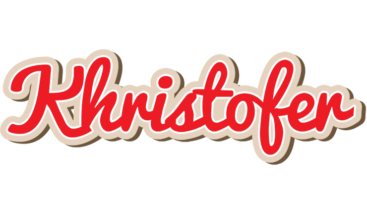 Khristofer chocolate logo