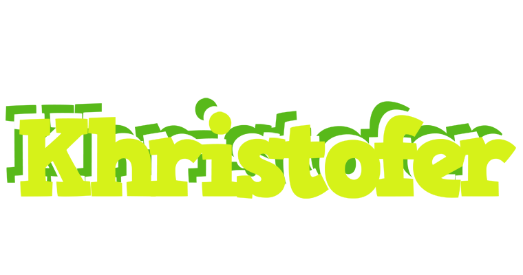 Khristofer citrus logo