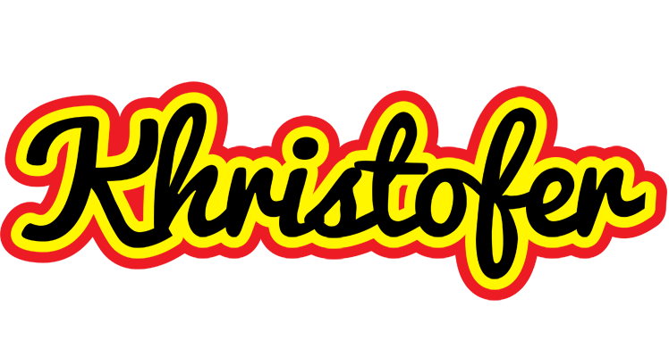 Khristofer flaming logo