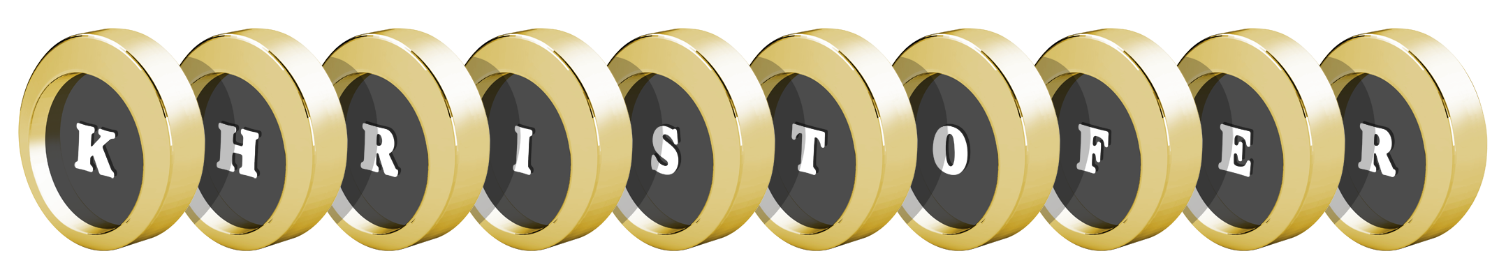 Khristofer gold logo