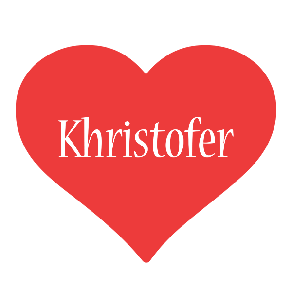 Khristofer love logo