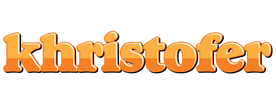 Khristofer orange logo