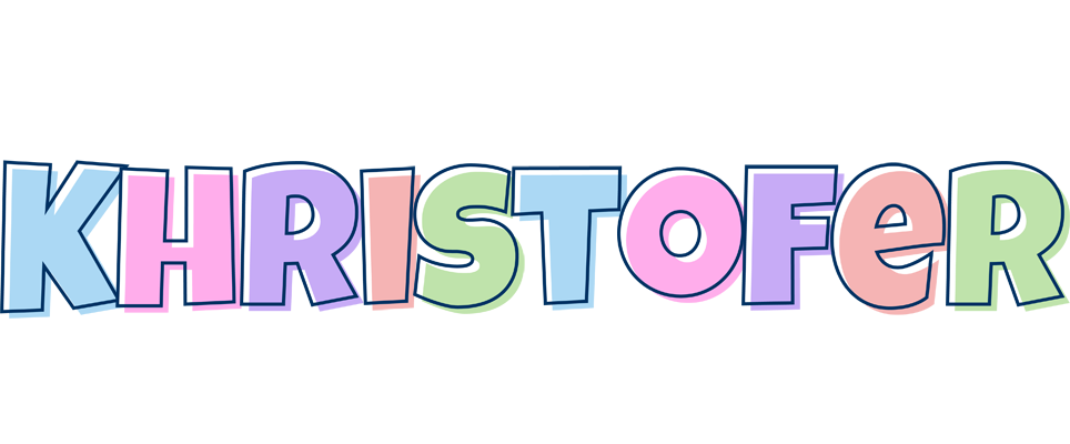 Khristofer pastel logo