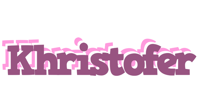Khristofer relaxing logo