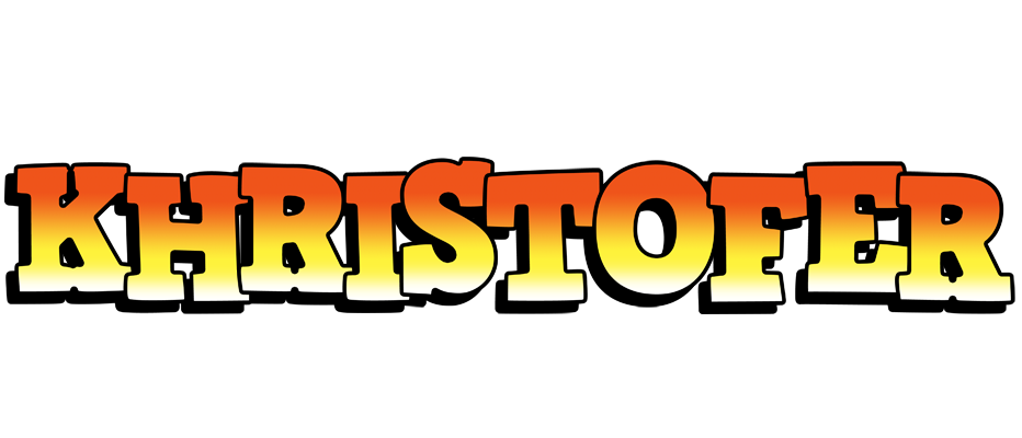Khristofer sunset logo