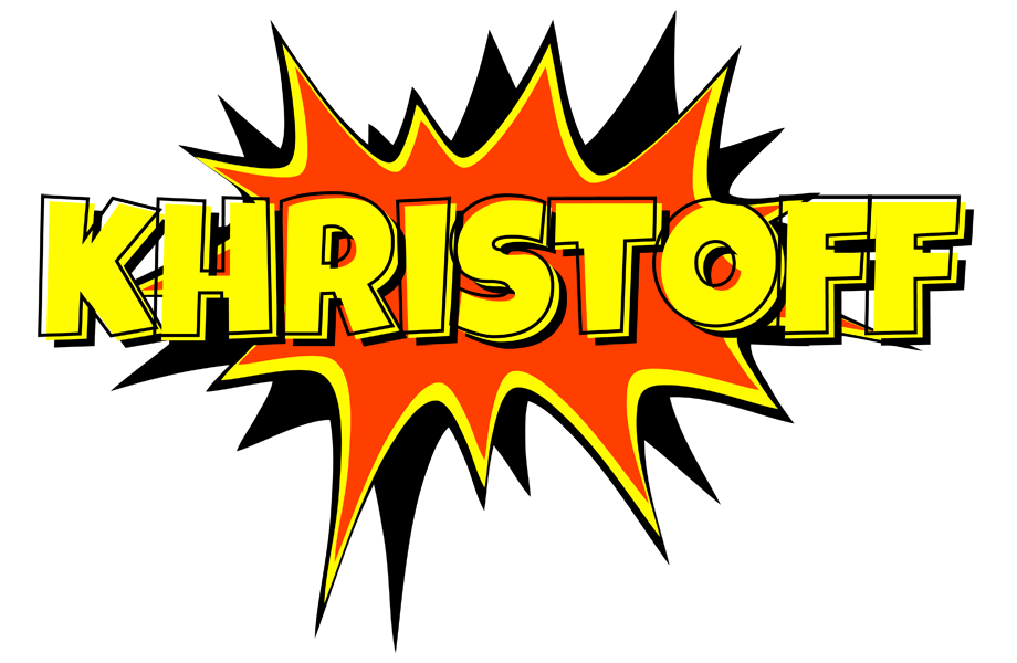 Khristoff bazinga logo