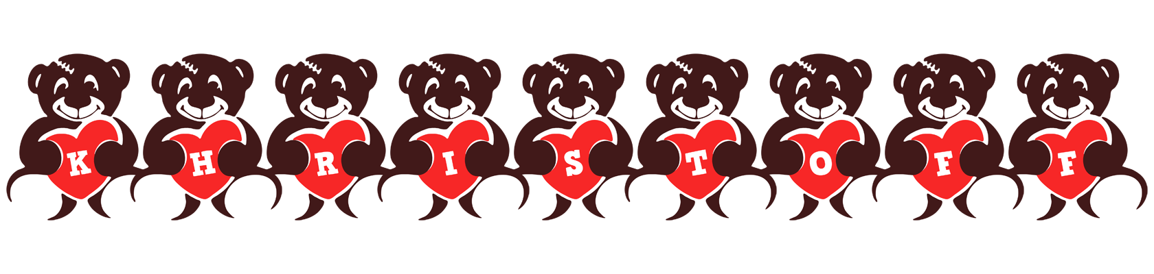 Khristoff bear logo