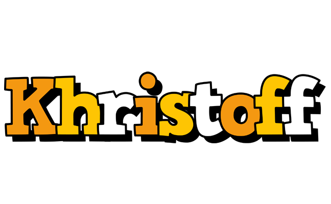 Khristoff cartoon logo