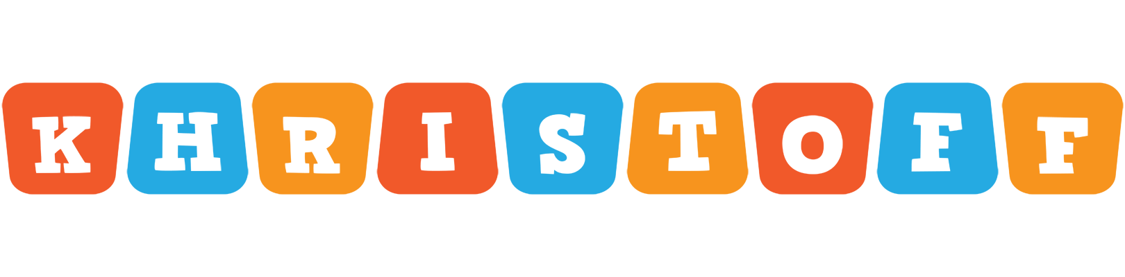 Khristoff comics logo