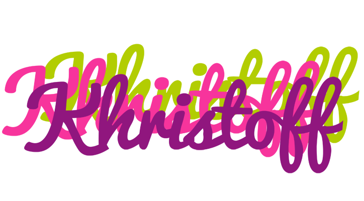 Khristoff flowers logo