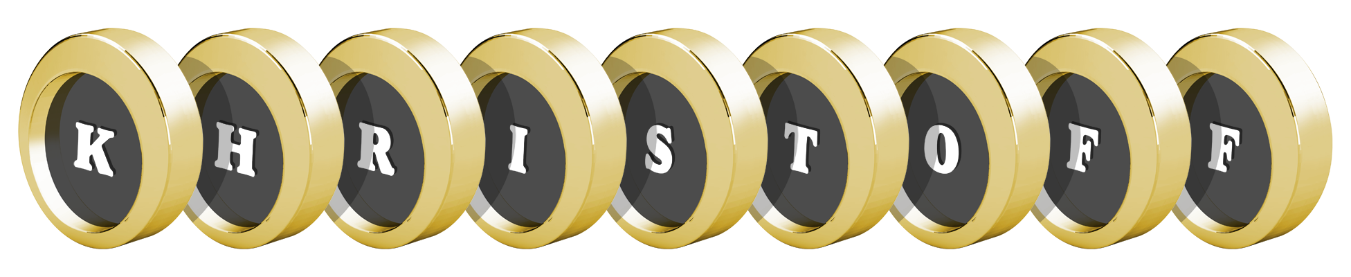 Khristoff gold logo
