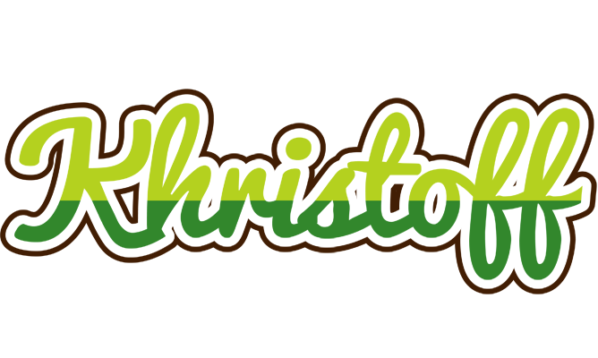 Khristoff golfing logo