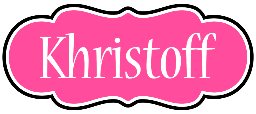 Khristoff invitation logo