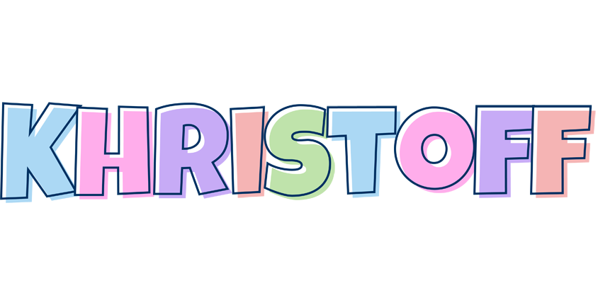 Khristoff pastel logo