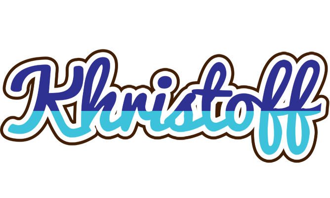 Khristoff raining logo