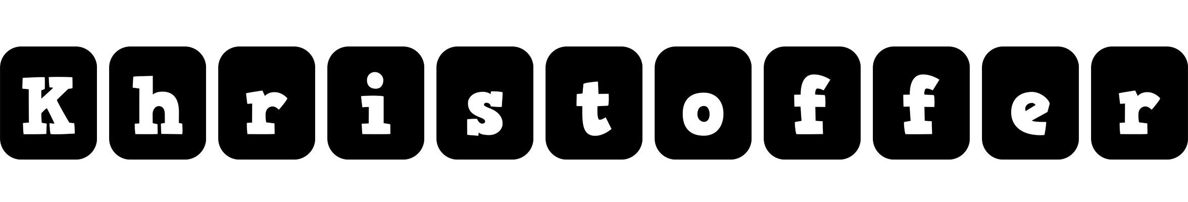 Khristoffer box logo
