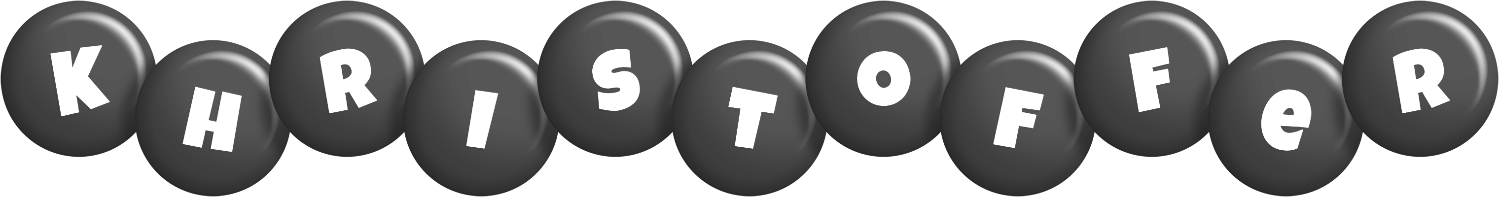 Khristoffer candy-black logo
