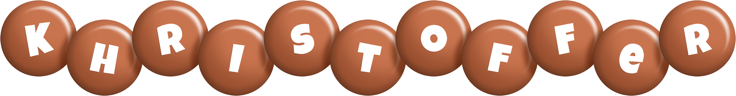 Khristoffer candy-brown logo