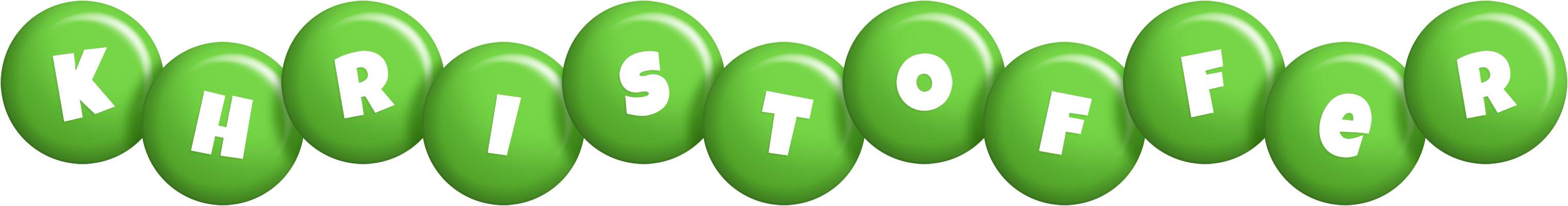 Khristoffer candy-green logo