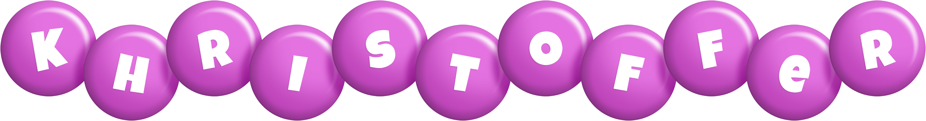 Khristoffer candy-purple logo