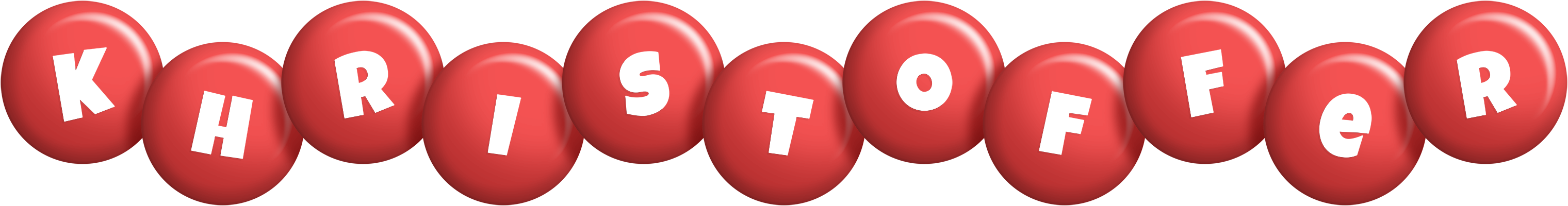 Khristoffer candy-red logo